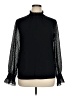 Talbots Black Long Sleeve Blouse Size XL - photo 1