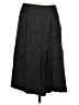 J.Crew 100% Wool Solid Black Wool Skirt Size 2 - photo 2