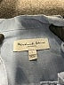 Michael Stars 100% Linen Solid Blue Long Sleeve Button-Down Shirt Size Lg (2) - photo 7