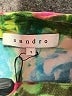 Sandro 100% Recycled Polyester Print Teal Casual Dress Size Sm (1) - photo 7