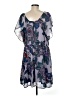 Maurices 100% Polyester Paisley Gray Casual Dress One size - photo 2