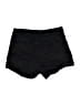 Bershka Solid Black Shorts Size 6 - photo 2