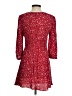 Zara Hearts Red Casual Dress Size S - photo 2