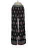 Bebop 100% Rayon Paisley Black Casual Pants Size XS - photo 1