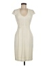 H&M Solid Ivory Cocktail Dress Size 6 - photo 1