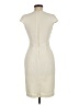 H&M Solid Ivory Cocktail Dress Size 6 - photo 2