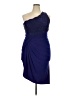 JS Boutique 100% Polyester Blue Cocktail Dress Size 18 - photo 1