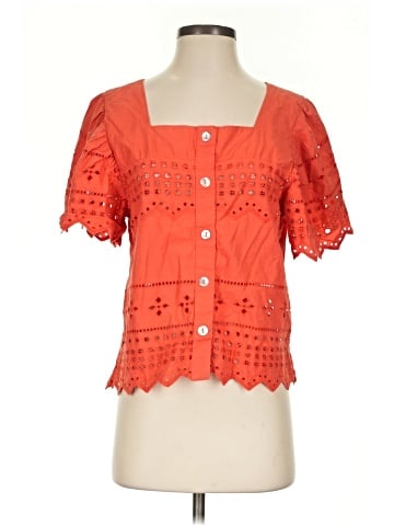 Nicole Miller Artelier Short Sleeve Blouse (view 1)