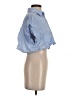 Zara Blue Short Sleeve Blouse Size S - photo 4