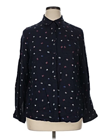 DressBarn Long Sleeve Blouse (view 1)