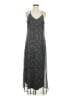 Old Navy 100% Polyester Gray Casual Dress Size M - photo 1