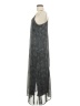 Old Navy 100% Polyester Gray Casual Dress Size M - photo 5