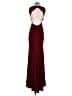 Clarisse 100% Polyester Burgundy Cocktail Dress Size 0 - photo 2