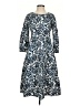 'S Max Mara Paisley Blue Casual Dress Size 4 - photo 1