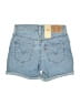 Levi's Blue Denim Shorts Size 24 waist - photo 2