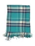 Old Navy Plaid Teal Scarf One size - photo 2