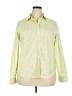 Chaps 100% Cotton Checkered-gingham Green Long Sleeve Button-Down Shirt Size XXL - photo 1