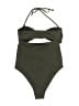 Zara Tweed Green One Piece Swimsuit Size S - photo 2
