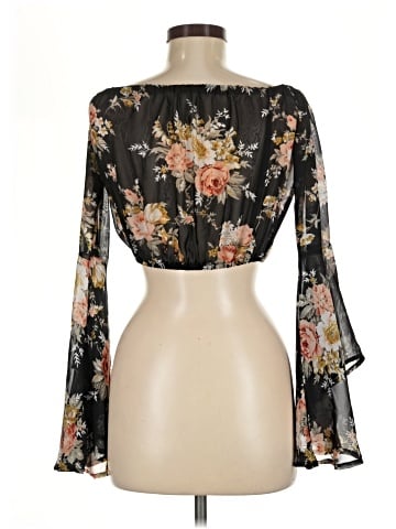 Mind Code 3/4 Sleeve Blouse (view 2)