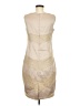 Jax Chevron-herringbone Tan Cocktail Dress Size 8 - photo 2