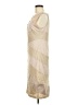 Jax Chevron-herringbone Tan Cocktail Dress Size 8 - photo 5