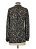 Adrianna Papell 100% Polyester Floral Black Long Sleeve Blouse Size S - photo 2