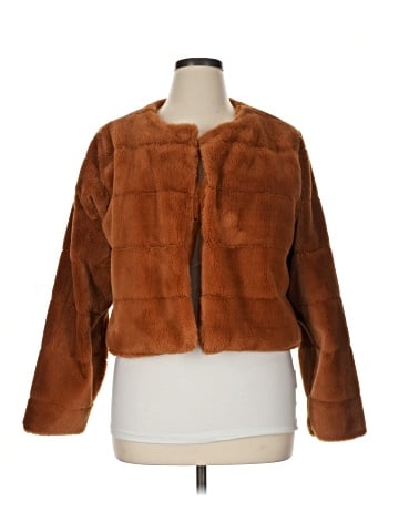 Jolie & Joy Faux Fur Jacket (view 1)