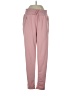 Puma 100% Polyester Solid Pink Casual Pants Size XS - photo 1