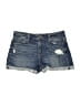Paige Blue Denim Shorts Size 26 waist - photo 1
