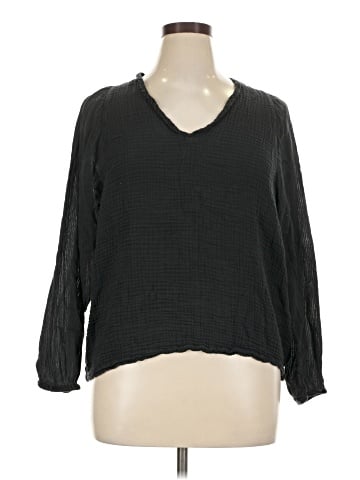 Raquel Allegra 3/4 Sleeve Blouse (view 1)