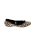 Cherokee Animal Print Brown Flats Size 4 - photo 1