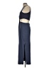Sundry Solid Blue Cocktail Dress Size Lg (3) - photo 5