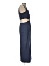 Sundry Solid Blue Cocktail Dress Size Lg (3) - photo 4