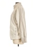 Unbranded 100% Polyester Solid Ivory Track Jacket Size L - photo 5