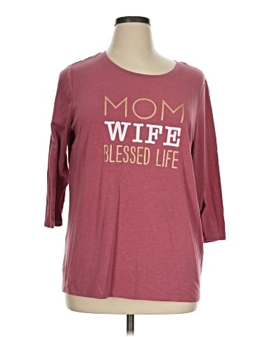 Apt. 9 3/4 Sleeve T-Shirt (view 1)