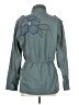 Kensie 100% Cotton Green Jacket Size S - photo 2