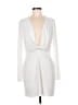 Halston White Cocktail Dress Size 6 - photo 1