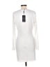 Halston White Cocktail Dress Size 6 - photo 2