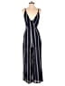 Neiman Marcus 100% Rayon Stripes Blue Jumpsuit Size XS - photo 1