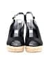 Brash 100% Other Black Wedges Size 9 - photo 2