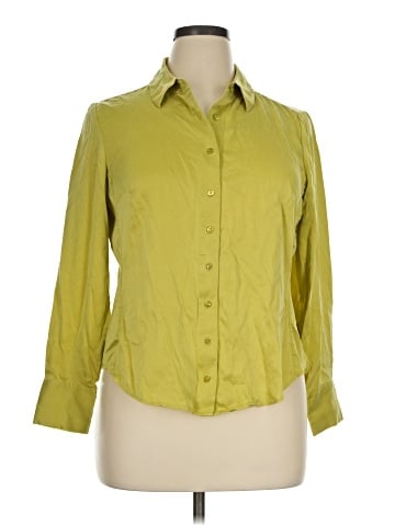 Pure Collection 3/4 Sleeve Silk Top (view 1)
