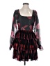 Hutch Hearts Black Cocktail Dress Size 0 - photo 1