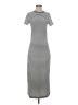 Ramy Brook Stripes Gray Casual Dress Size S - photo 1