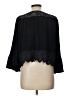 Sandro Black 3/4 Sleeve Blouse Size Lg (3) - photo 2