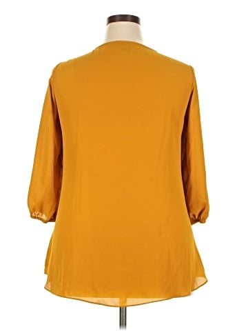 City Chic 3/4 Sleeve Blouse (view 2)
