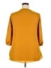 City Chic 100% Polyester Gold 3/4 Sleeve Blouse Size 18 Plus (M) - photo 2