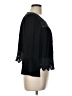 Sandro Black 3/4 Sleeve Blouse Size Lg (3) - photo 4