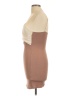 DAZY Color Block Tan Cocktail Dress Size L - photo 5