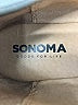 Sonoma Goods for Life 100% Leather Metallic Silver Flats Size 6 1/2 - photo 3