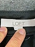 Ann Taylor LOFT 100% Polyester Black Cargo Pants Size 8 - photo 7